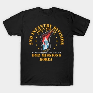 2nd Infantry Division - ImJin Scout -DMZ Missions T-Shirt